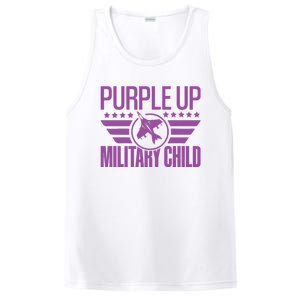 Military Child Purple Up PosiCharge Competitor Tank