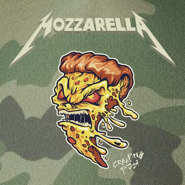 Mozzarella Creeping Pizza Foodie Chef Baker Cook Heavy Legacy Tie Dye Trucker Hat