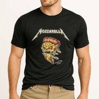Mozzarella Creeping Pizza Foodie Chef Baker Cook Heavy Performance Shirt