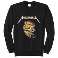 Mozzarella Creeping Pizza Foodie Chef Baker Cook Heavy Sweatshirt