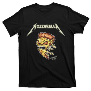 Mozzarella Creeping Pizza Foodie Chef Baker Cook Heavy T-Shirt