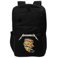 Mozzarella Creeping Pizza Foodie Chef Baker Cook Heavy Impact Tech Backpack