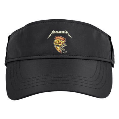 Mozzarella Creeping Pizza Foodie Chef Baker Cook Heavy Adult Drive Performance Visor