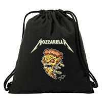 Mozzarella Creeping Pizza Foodie Chef Baker Cook Heavy Drawstring Bag