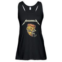 Mozzarella Creeping Pizza Foodie Chef Baker Cook Heavy Ladies Essential Flowy Tank