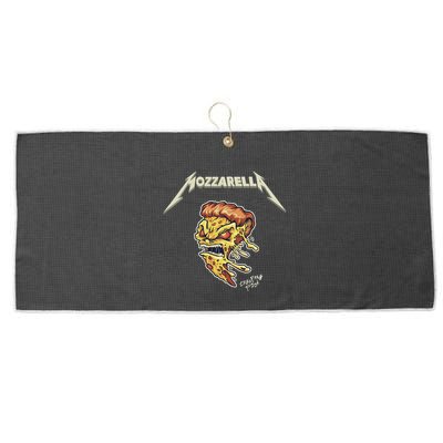 Mozzarella Creeping Pizza Foodie Chef Baker Cook Heavy Large Microfiber Waffle Golf Towel