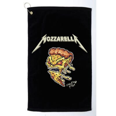 Mozzarella Creeping Pizza Foodie Chef Baker Cook Heavy Golf Towel