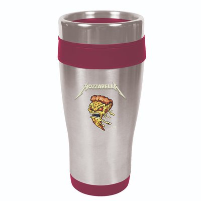 Mozzarella Creeping Pizza Foodie Chef Baker Cook Heavy 16oz Travel Tumbler
