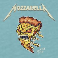 Mozzarella Creeping Pizza Foodie Chef Baker Cook Heavy Sueded Cloud Jersey T-Shirt