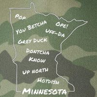 Minnesota Common Phrase Funny Midwestern Design Legacy Tie Dye Trucker Hat