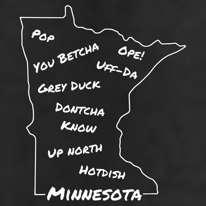 Minnesota Common Phrase Funny Midwestern Design Cool Comfort Performance Bucket Hat