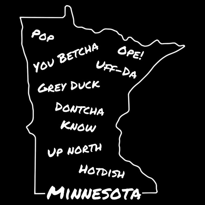 Minnesota Common Phrase Funny Midwestern Design 16 in Basic Backpack