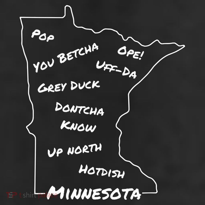 Minnesota Common Phrase Funny Midwestern Design 25L Jumbo Tote