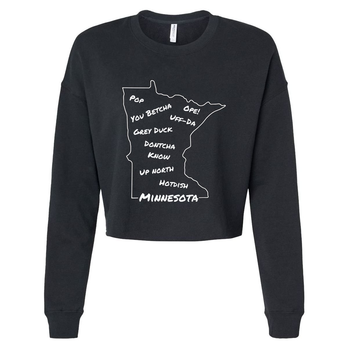 Minnesota Common Phrase Funny Midwestern Design Kids Hoodie