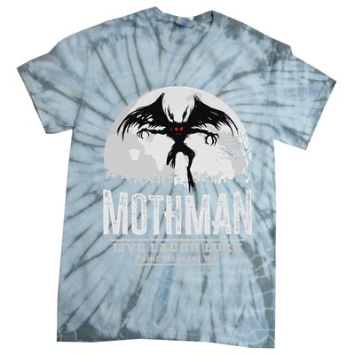 Mothman Cryptid Point Pleasant cryptozoology Halloween Tie-Dye T-Shirt