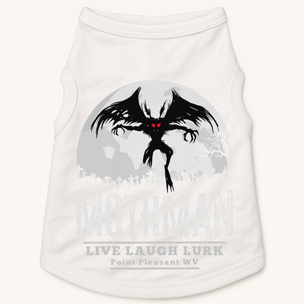 Mothman Cryptid Point Pleasant cryptozoology Halloween Doggie Tank