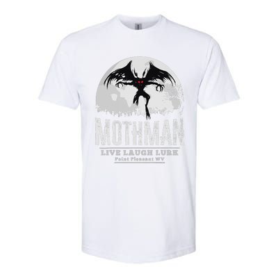 Mothman Cryptid Point Pleasant cryptozoology Halloween Softstyle® CVC T-Shirt