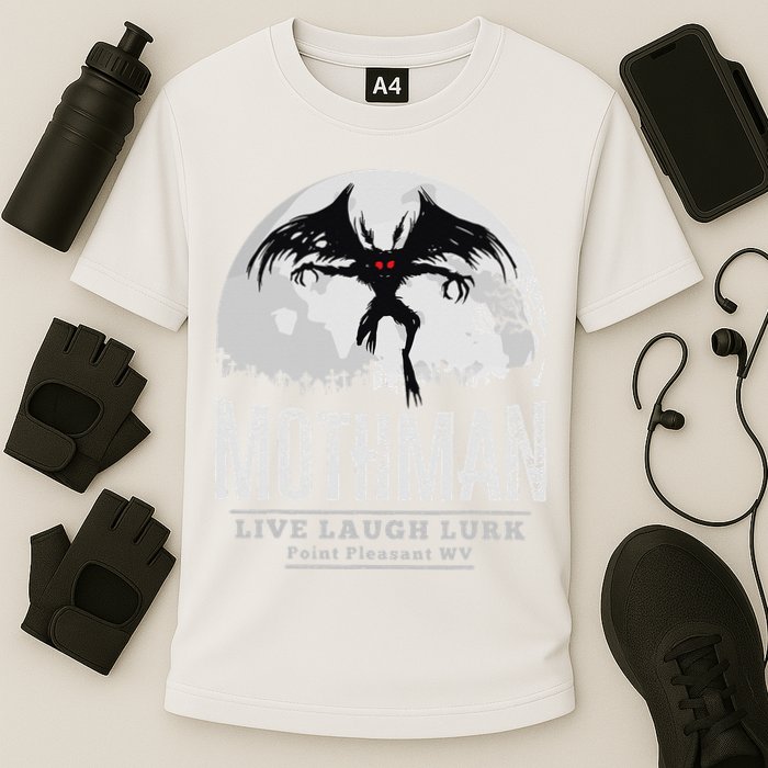 Mothman Cryptid Point Pleasant cryptozoology Halloween Performance Shirt