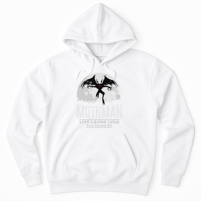 Mothman Cryptid Point Pleasant cryptozoology Halloween Hoodie