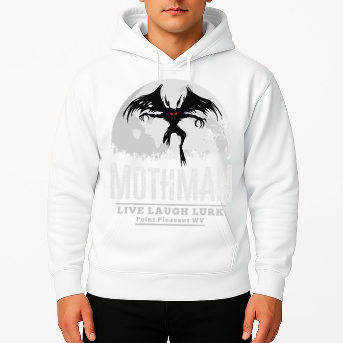 Mothman Cryptid Point Pleasant cryptozoology Halloween Hoodie