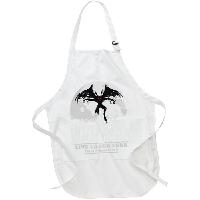 Mothman Cryptid Point Pleasant cryptozoology Halloween Apron