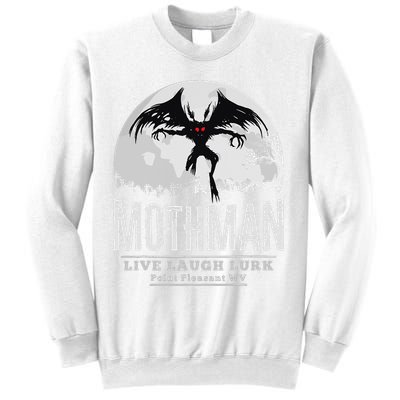 Mothman Cryptid Point Pleasant cryptozoology Halloween Sweatshirt
