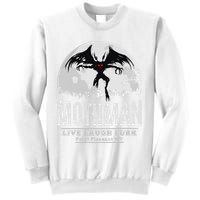 Mothman Cryptid Point Pleasant cryptozoology Halloween Sweatshirt
