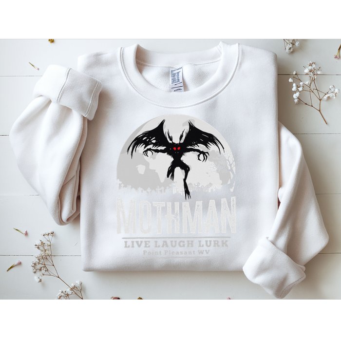 Mothman Cryptid Point Pleasant cryptozoology Halloween Sweatshirt
