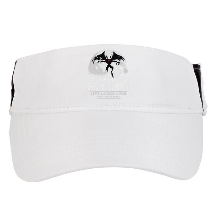 Mothman Cryptid Point Pleasant cryptozoology Halloween Adult Drive Performance Visor
