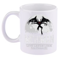 Mothman Cryptid Point Pleasant cryptozoology Halloween 11oz C Handle Ceramic Mug
