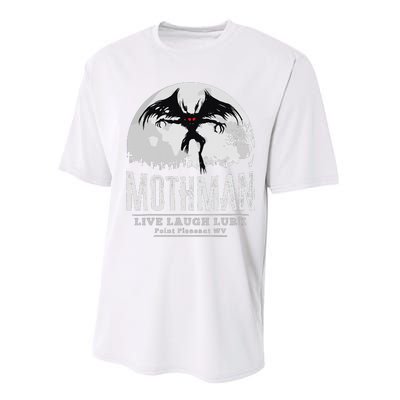 Mothman Cryptid Point Pleasant cryptozoology Halloween Performance Sprint T-Shirt