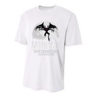 Mothman Cryptid Point Pleasant cryptozoology Halloween Youth Performance Sprint T-Shirt