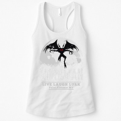 Mothman Cryptid Point Pleasant cryptozoology Halloween Womens Tank Top