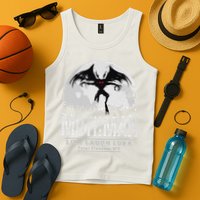 Mothman Cryptid Point Pleasant cryptozoology Halloween Tank Top