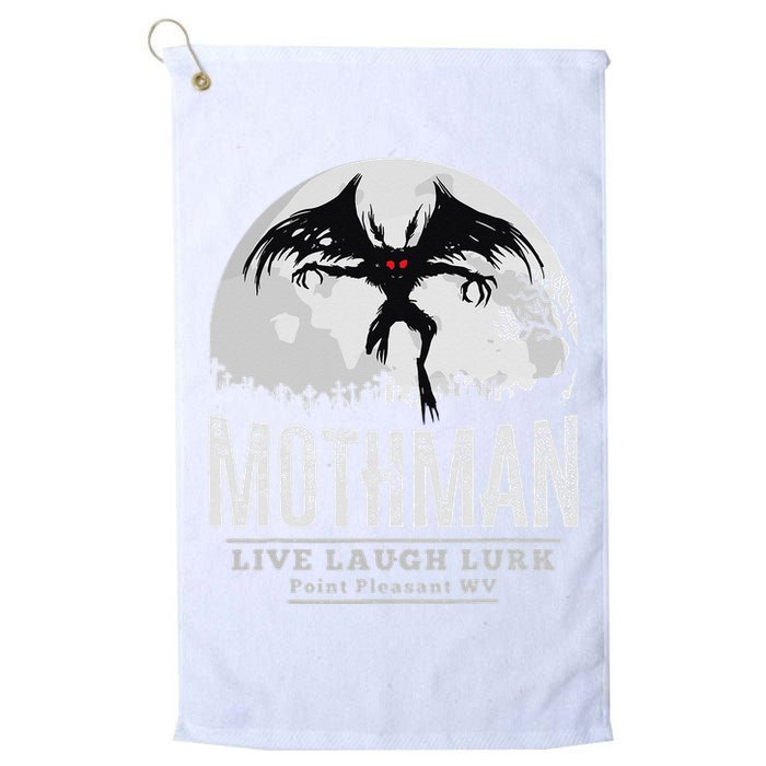 Mothman Cryptid Point Pleasant cryptozoology Halloween Golf Towel