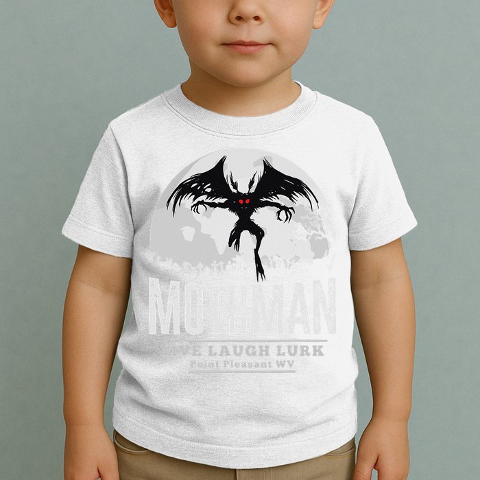 Mothman Cryptid Point Pleasant cryptozoology Halloween Toddler T-Shirt