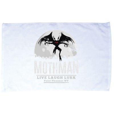 Mothman Cryptid Point Pleasant cryptozoology Halloween Microfiber Hand Towel