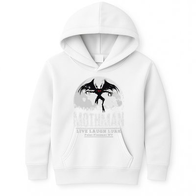 Mothman Cryptid Point Pleasant cryptozoology Halloween Kids Hoodie