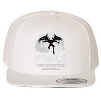 Mothman Cryptid Point Pleasant cryptozoology Halloween Wool Snapback Cap