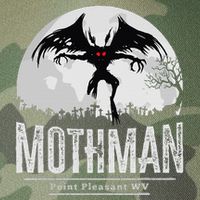 Mothman Cryptid Point Pleasant Cryptozoology Halloween Legacy Tie Dye Trucker Hat