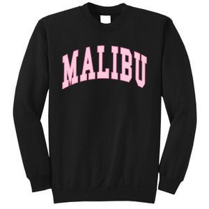 Malibu California Preppy Varsity Classic Sweatshirt