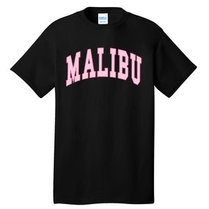 Malibu California Preppy Varsity Classic Tall T-Shirt