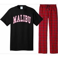 Malibu California Preppy Varsity Classic Pajama Set