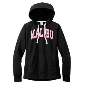 Malibu California Preppy Varsity Classic Women's Fleece Hoodie