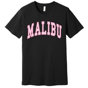 Malibu California Preppy Varsity Classic Premium T-Shirt