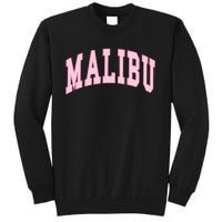 Malibu California Preppy Varsity Classic Tall Sweatshirt