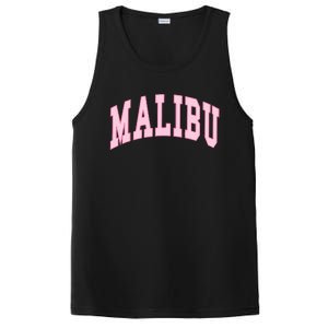 Malibu California Preppy Varsity Classic PosiCharge Competitor Tank