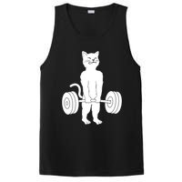 Muscle Cat Powerlifting Kitty PosiCharge Competitor Tank