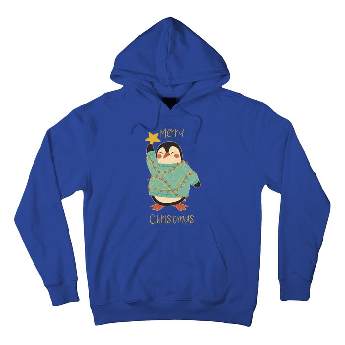 Merry Christmas Penguin Cool Gift Hoodie