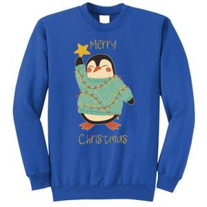 Merry Christmas Penguin Cool Gift Sweatshirt